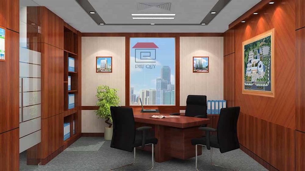 Mẫu thiết kế văn phòng không gian mở